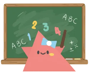 Red Teaching Mascot