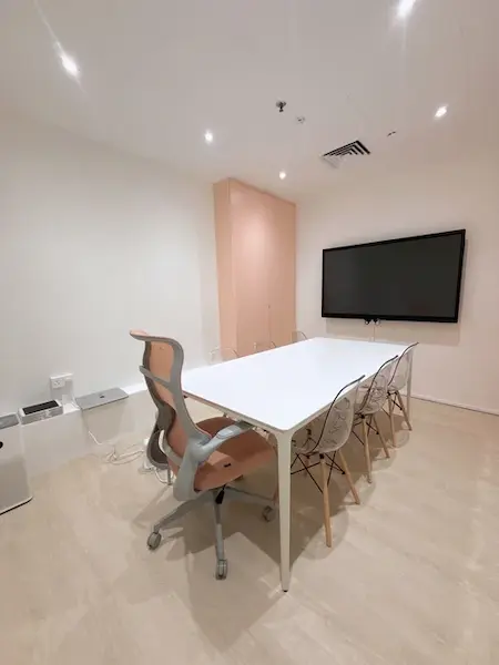 Modern study tools with smart screens and iPads